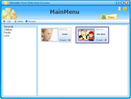 AlbumMe Flash Slideshow Executor screenshot